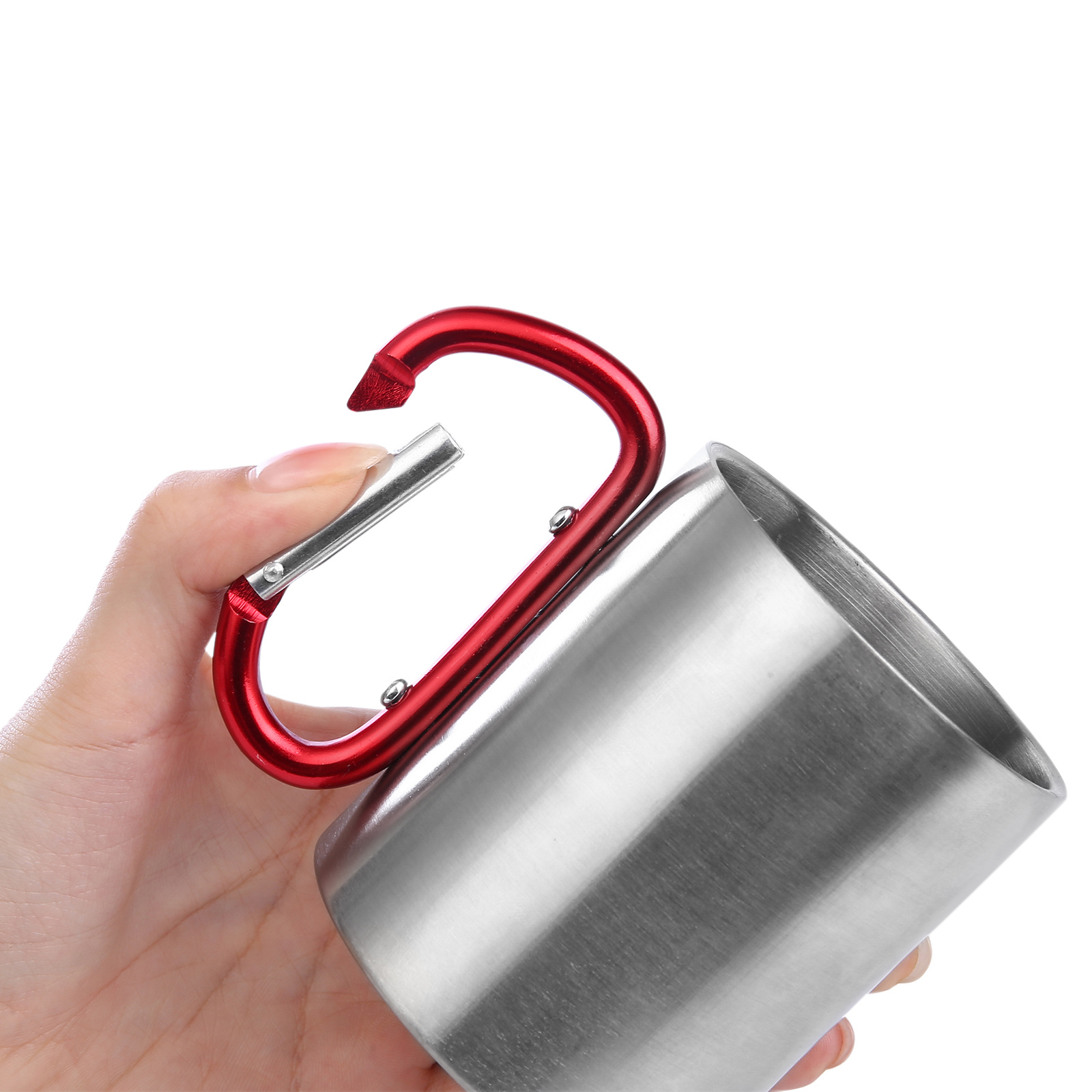 Taza de acero inoxidable actividad al aire libre para pareja 2 letras personalizadas y año-Jessemade ES