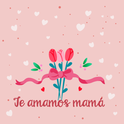 Una tarjeta-A mi mamá-Jessemade ES