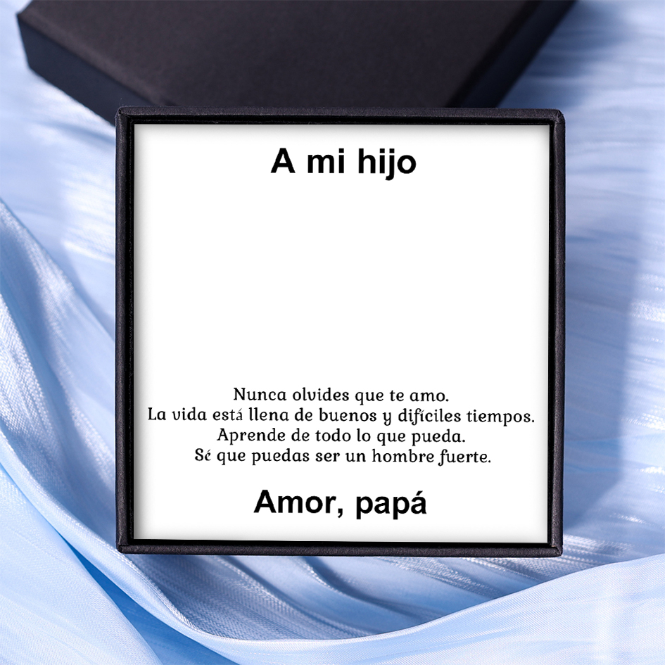 Una tarjeta-A mi hijo de papá-Jessemade ES