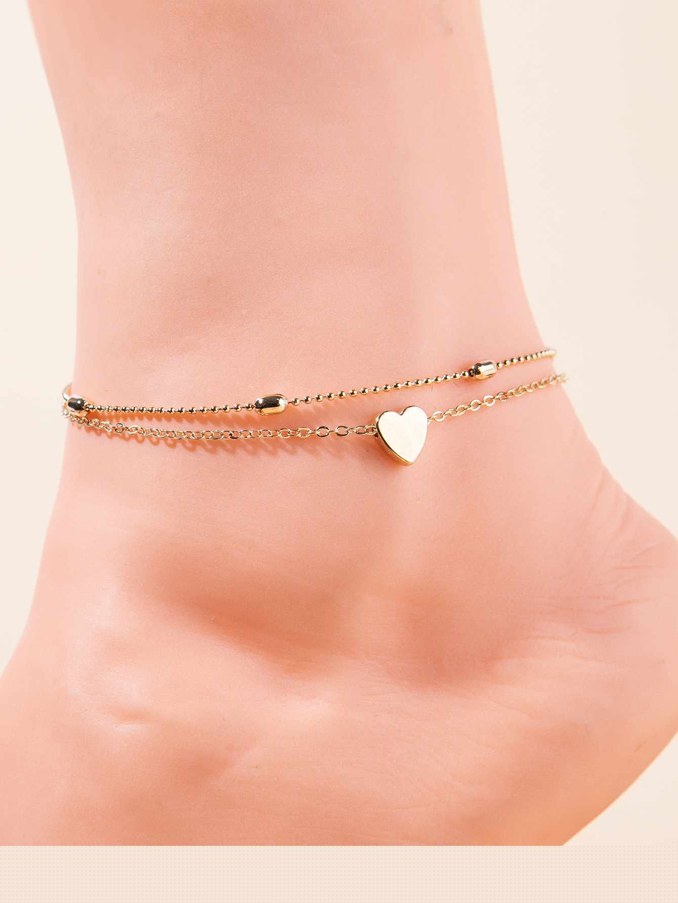 Pulsera de tobillo ola de mar