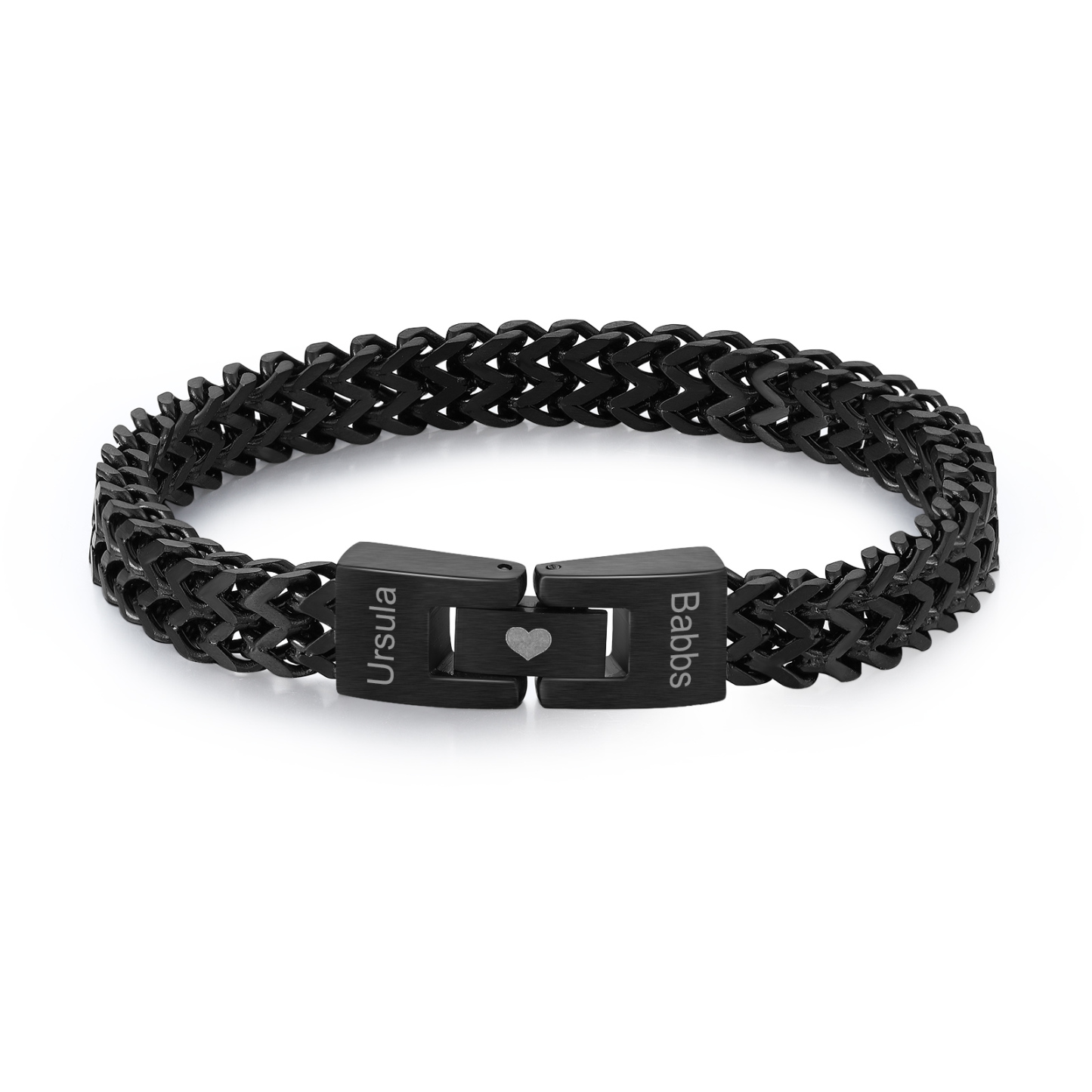 Pulsera de Cadena 2 Nombres Personalizados Pulsera para Hombre | Jessemade