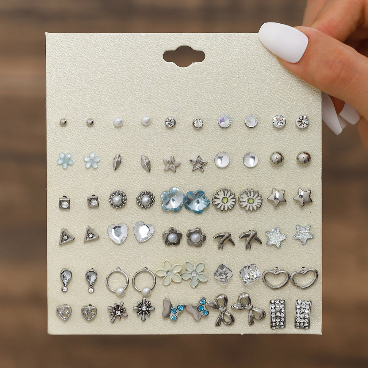 Serie de 30 pendientes diferentes combinaciones regalo para mujer | Jessemade