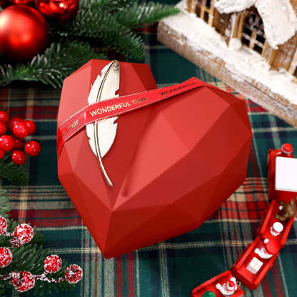 Pareja-Kit de regalo placa de acrílico y pulsera de cuero con caja de corazón con 2 nombres, año y figuras personalizados | Jessemade