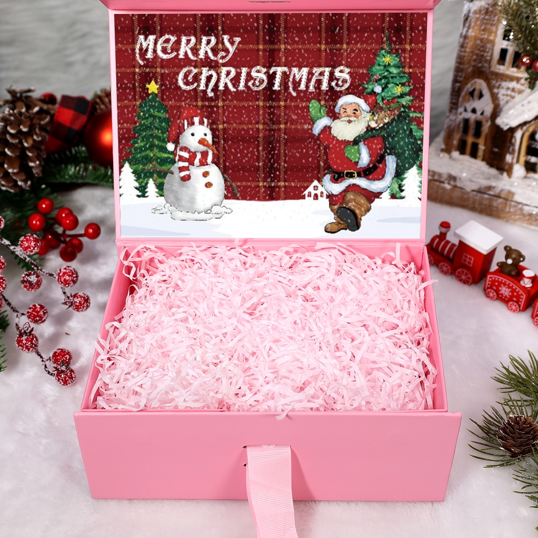 Caja de regalo para Navidad de candelero/acrílico