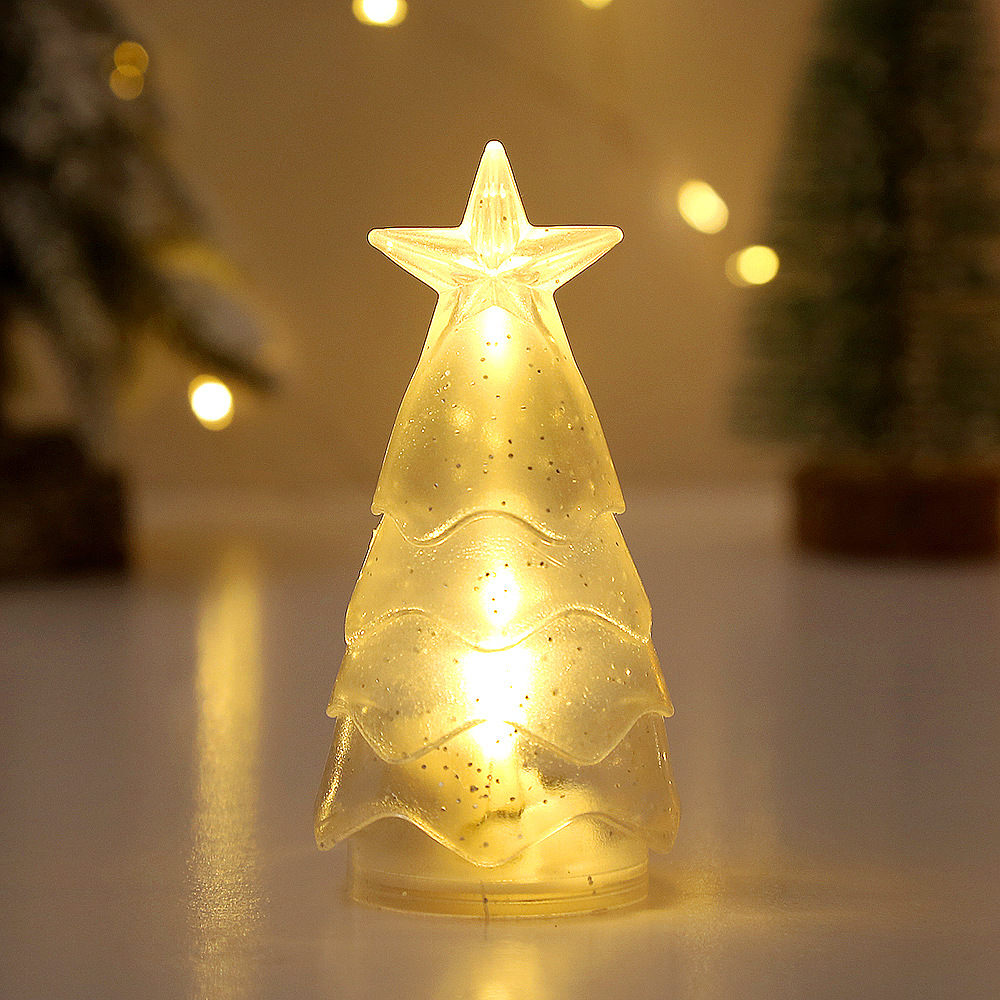 Navidad-Candelero electrónico en forma de árbol | Jessemade