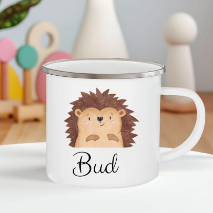 Taza personalizada de animales para alumno – Regalo ideal vuelta a la 