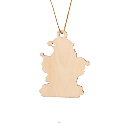Navidad-Ornamento con muñecos de madera duendes 3 nombres y texto personalizados | Jessemade