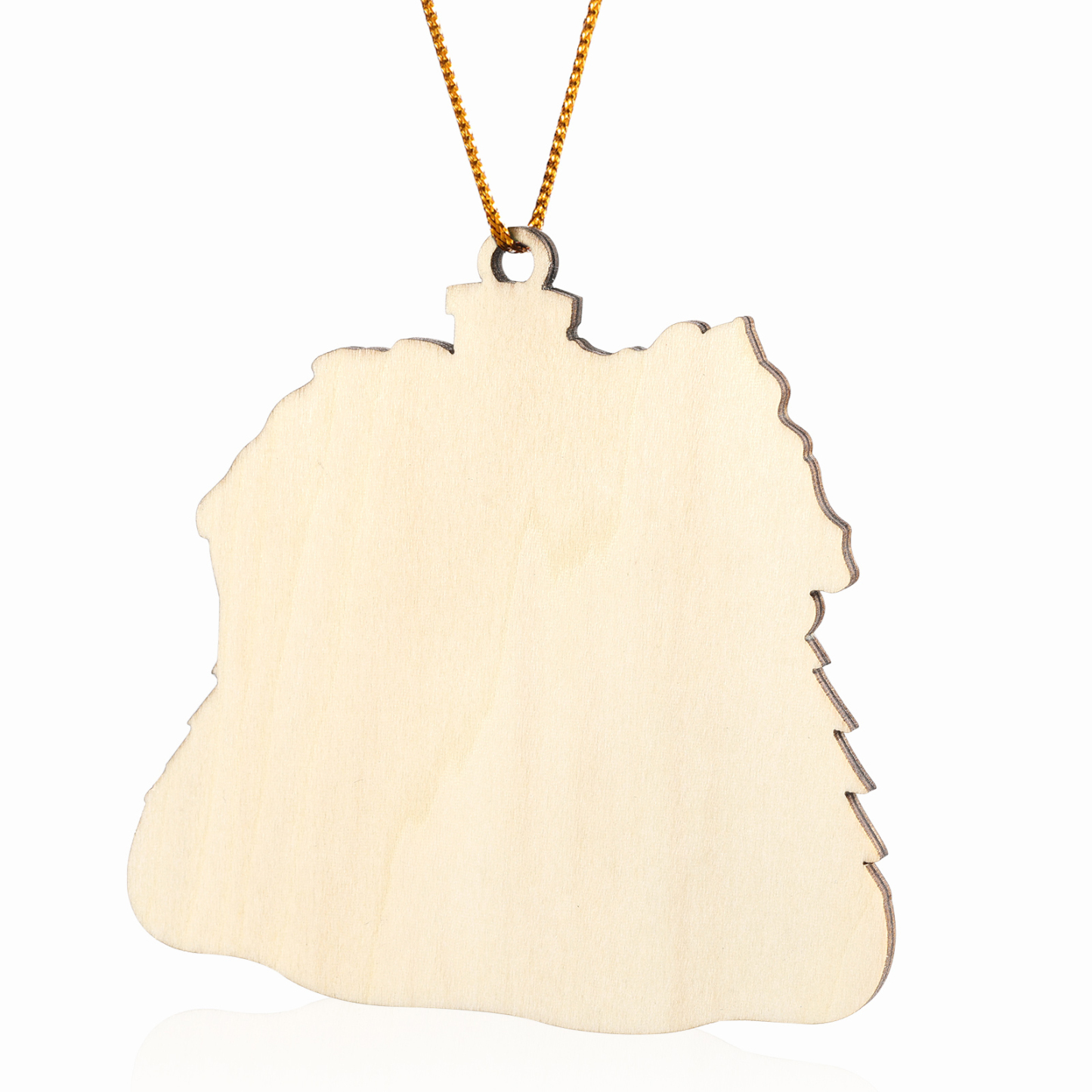 Navidad-Ornamento con muñecos de madera familia con árbol 5 nombres y texto personalizados | Jessemade