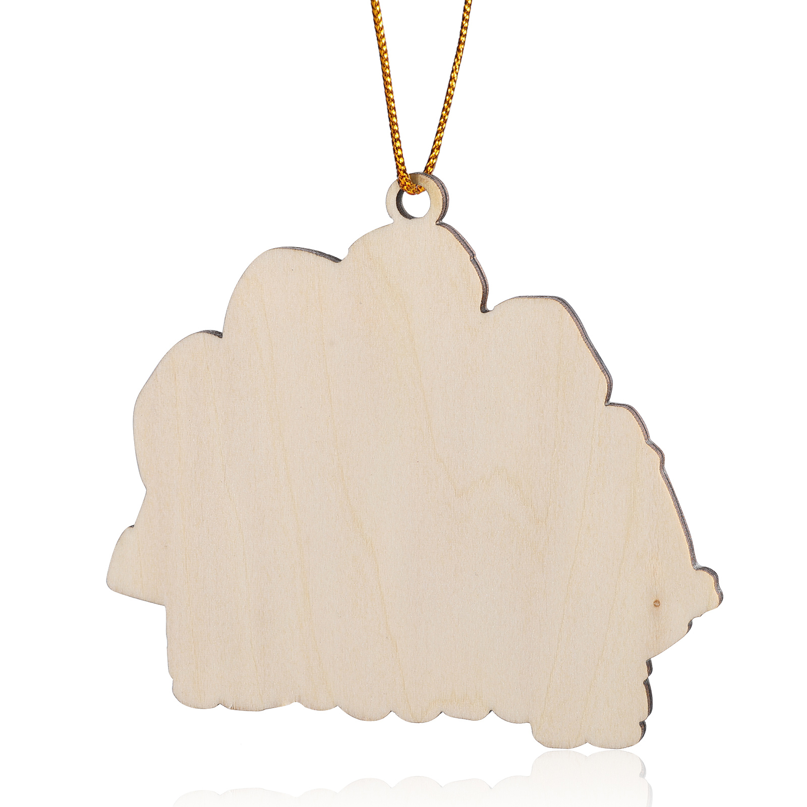 Navidad-Ornamento con muñecos de madera mamá/yaya y niños 5 nombres personalizados | Jessemade