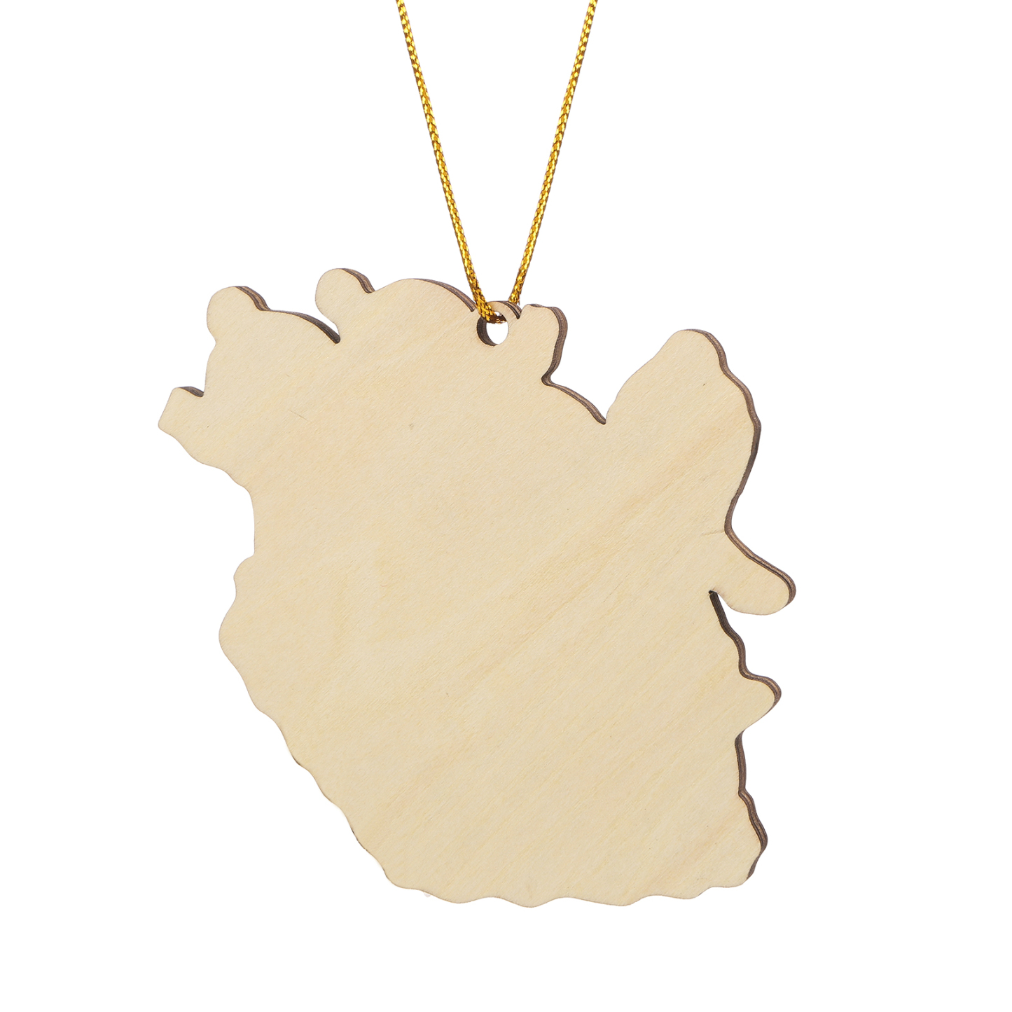 Navidad-Ornamento con muñecos de madera esquiando 4 nombres, año y texto personalizados | Jessemade