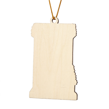 Navidad-Ornamento con Muñecos de Madera Familia con Perro 3 Nombres, Año y Texto Personalizados | Jessemade