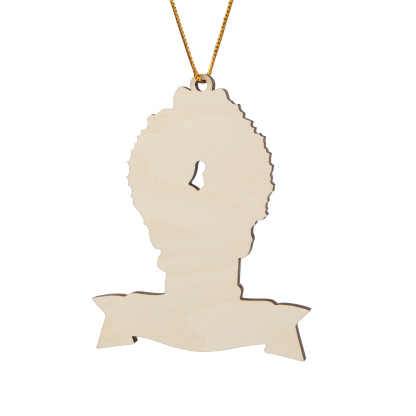 Navidad-Ornamento con muñecos de madera de Papá y Mamá Noel 2 nombres y texto personalizados | Jessemade