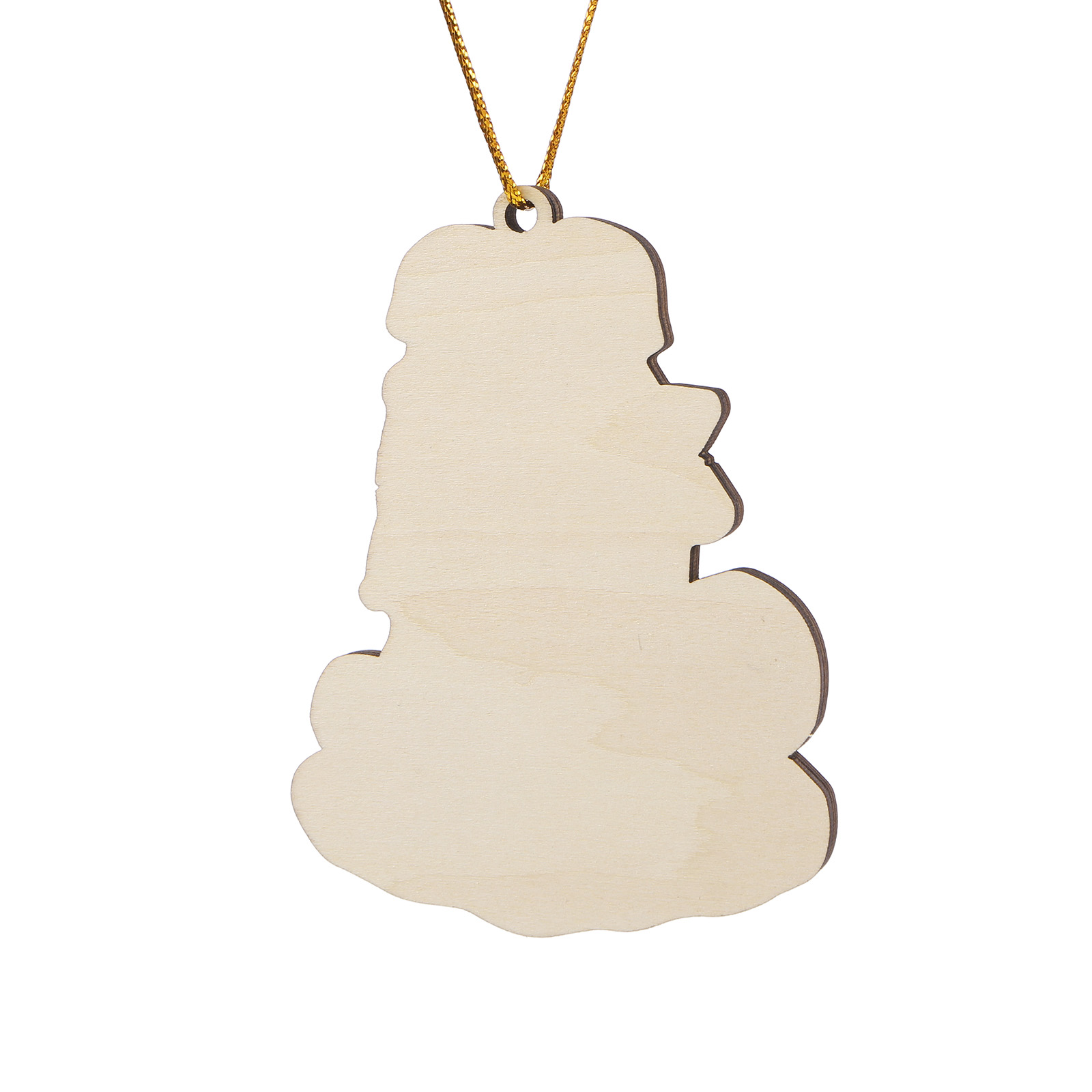 Navidad-Ornamento con muñecos de madera pala y nieve 4 nombres y texto personalizados | Jessemade