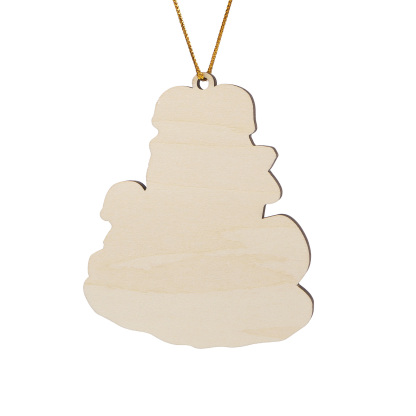 Navidad-Ornamento con muñecos de madera pala y nieve 5 nombres y texto personalizados | Jessemade