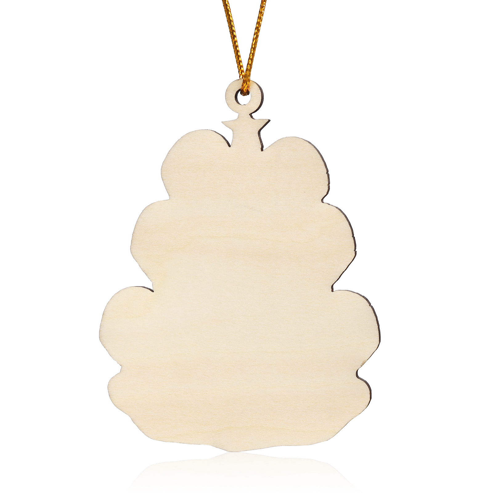 Navidad-Ornamento con muñecos de madera árbol 6 nombres y texto personalizados | Jessemade