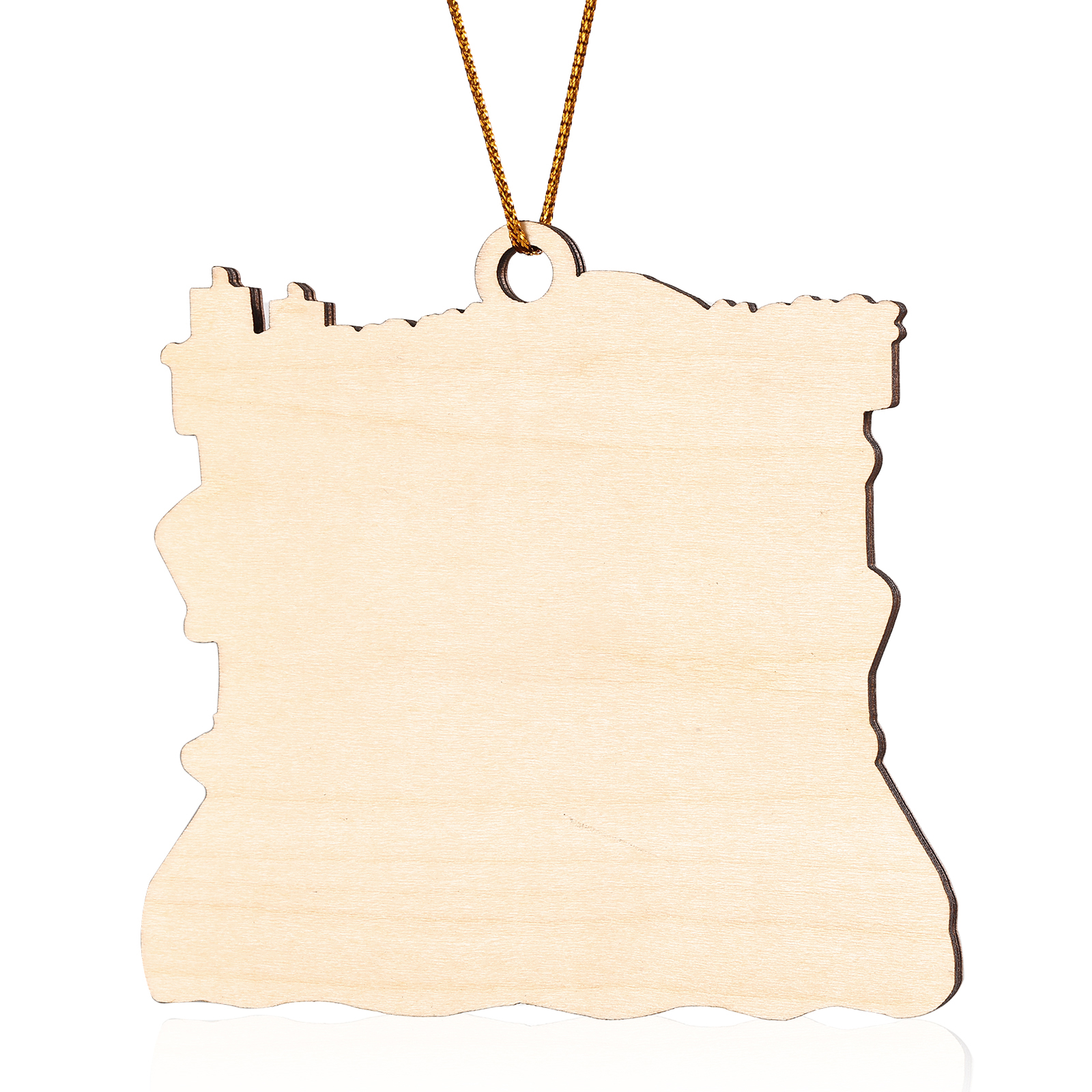 Navidad-Ornamento con muñecos de madera familia leyendo 6 nombres, año y texto personalizados | Jessemade