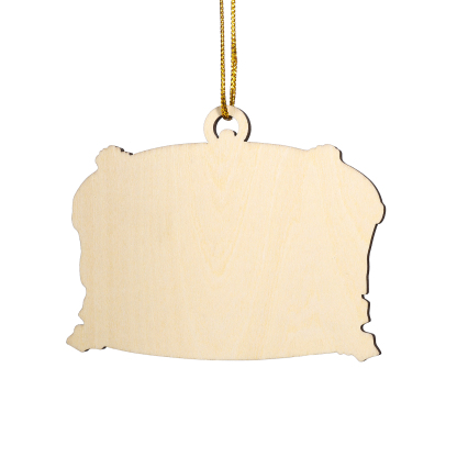 Navidad-Ornamento con muñecos de madera familia en bañera 4 nombres y texto personalizados | Jessemade