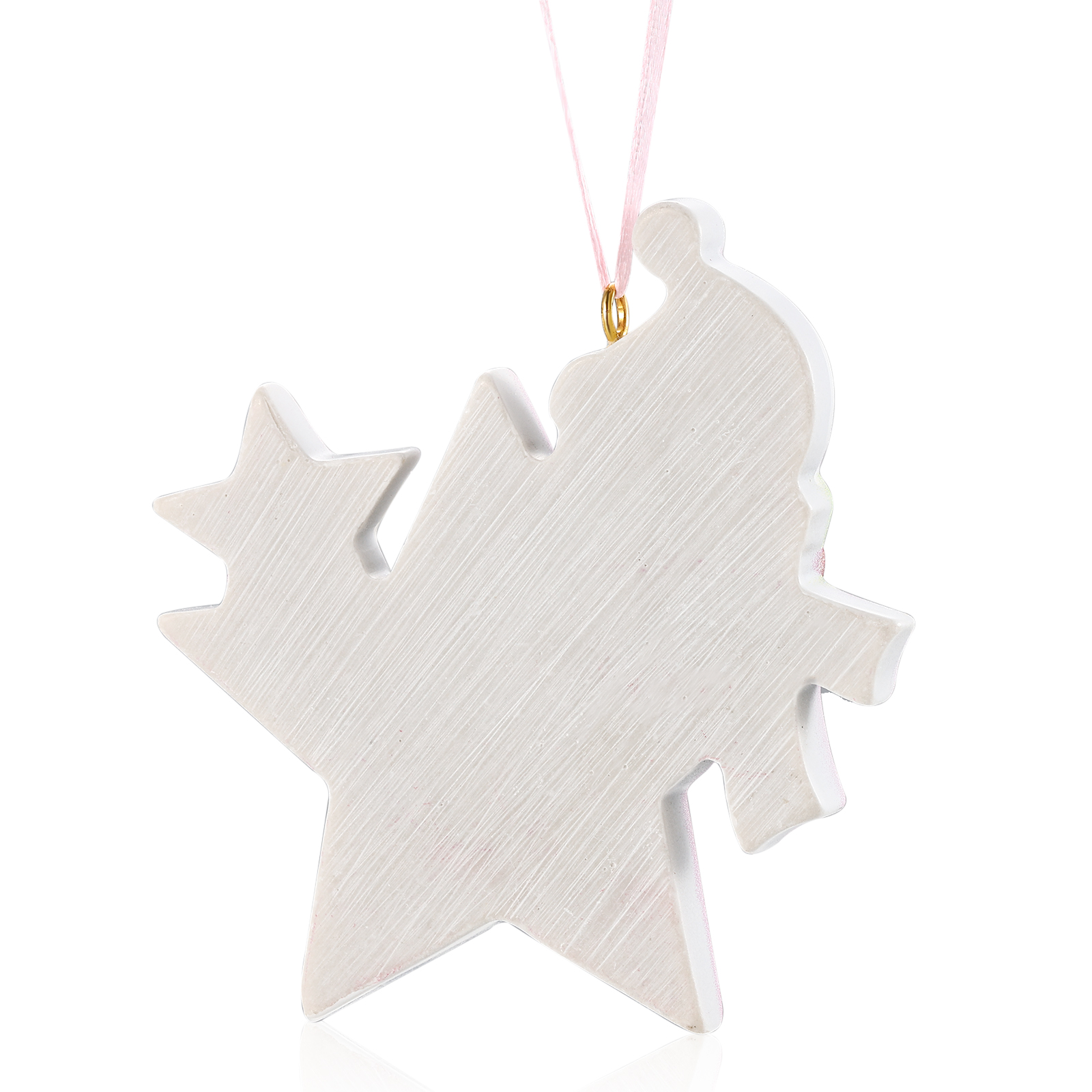 Navidad-Bebé Ornamento de resina estrella 1 nombre, año y texto personalizados | Jessemade
