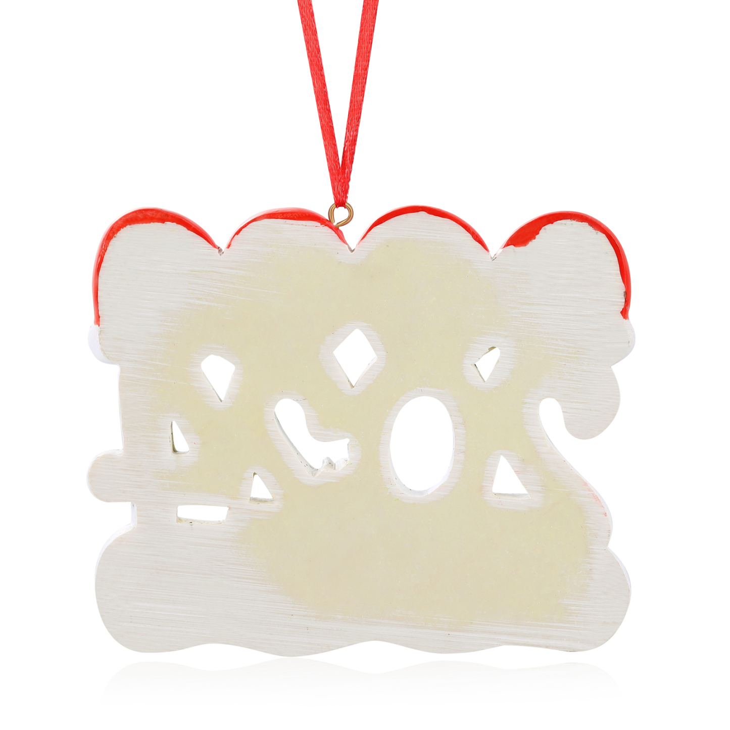Navidad-Ornamento de resina 2024 con 4 nombres, año y 1 texto personalizados | Jessemade