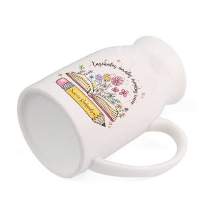 Florero personalizado con texto para graduado – Regalo emotivo para la vuelta a la escuela