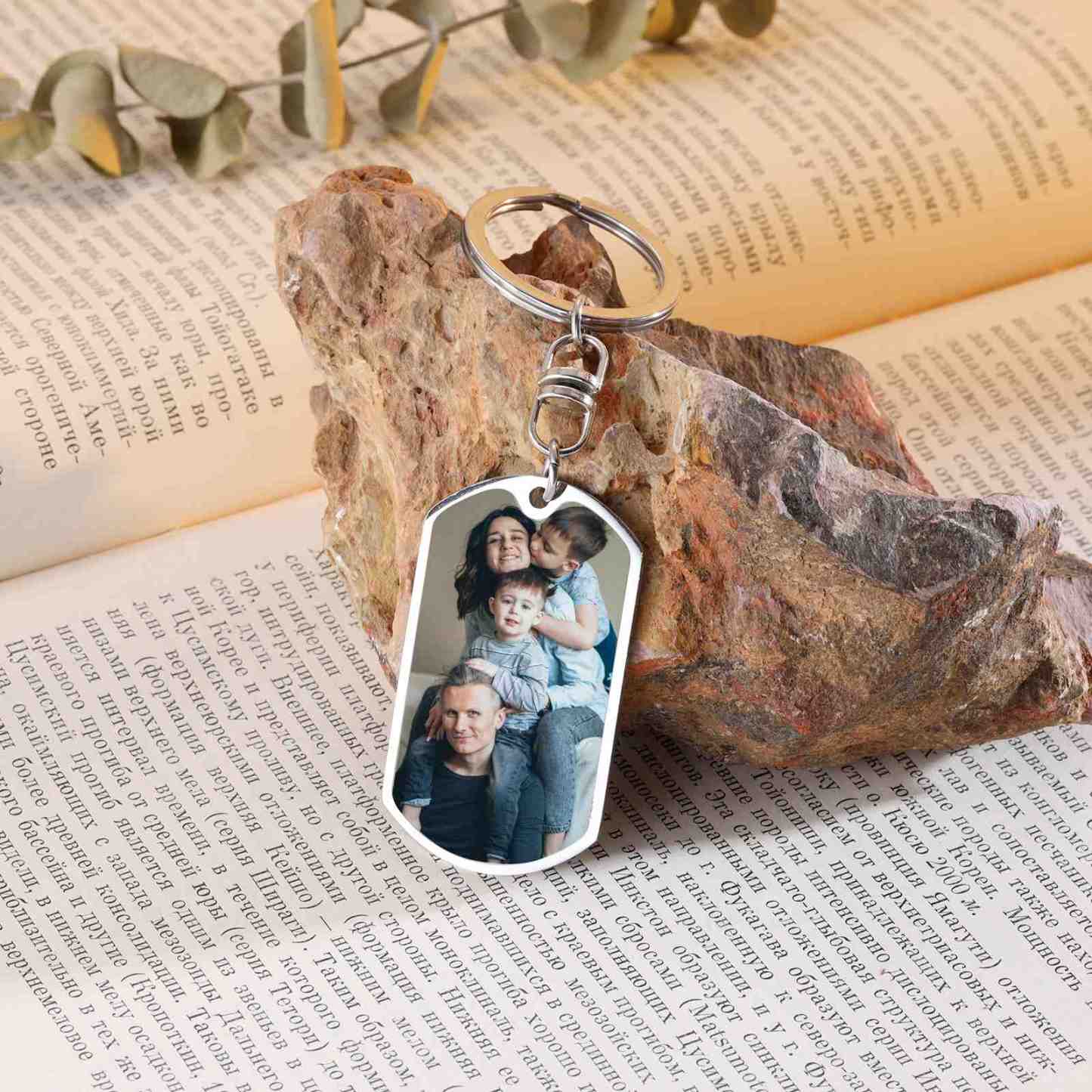 A mi papá/mamá-Llavero 3-7 Nombres Personalizados Manos Cogidas