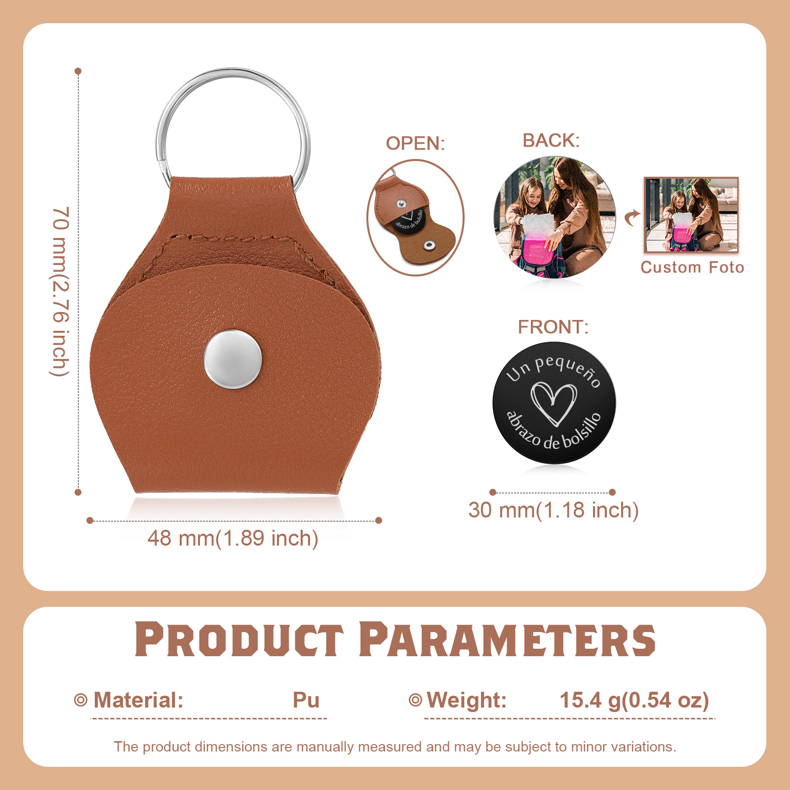 Llavero de Consuelo Personalizado con Imagen – Un Detalle Único para la Vuelta a la Escuela