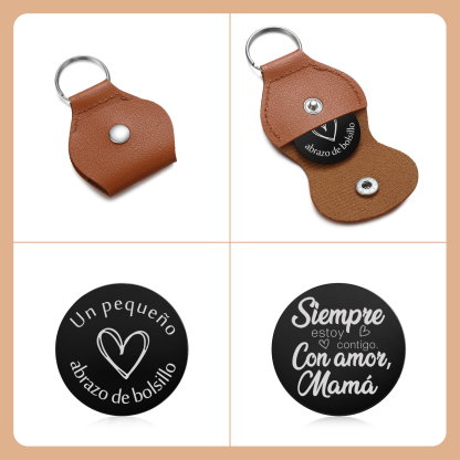 Llavero de consuelo – abrazo de bolsillo – Regalo emotivo para la vuelta a la escuela