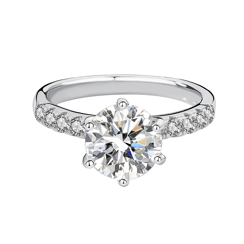 Anillo de plata 925 para mujer con caja de regalo