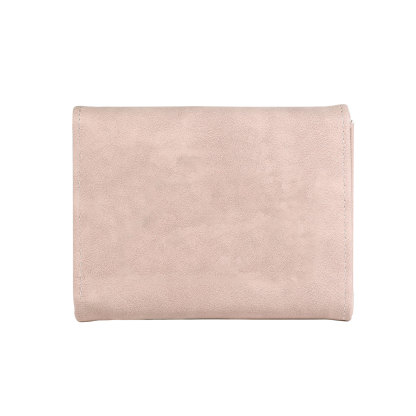 Cartera de cuero personalizada para mujer con flor de nacimiento y nombre