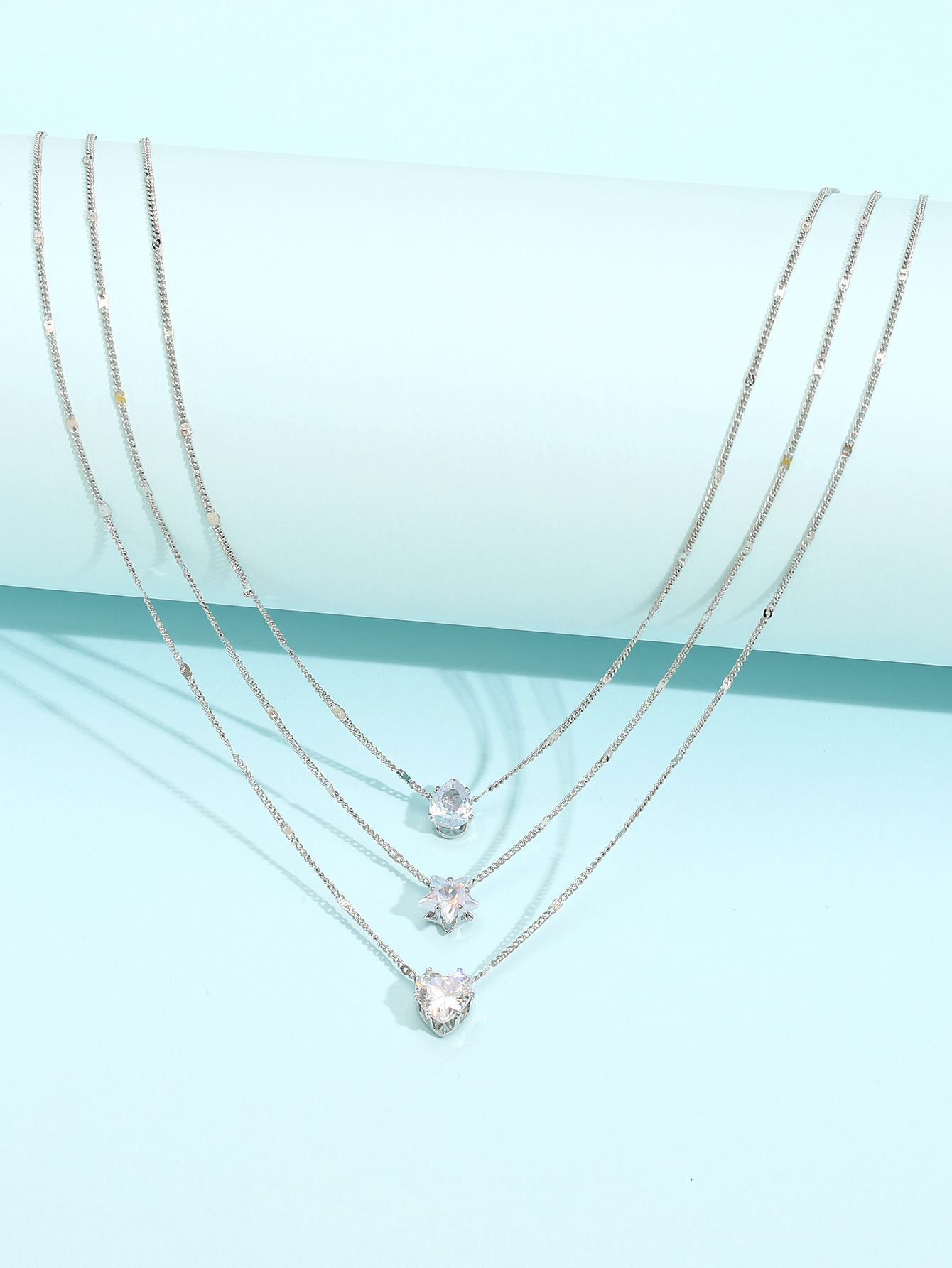 Collar con colgante de zirconio regalo para mujer | Jessemade