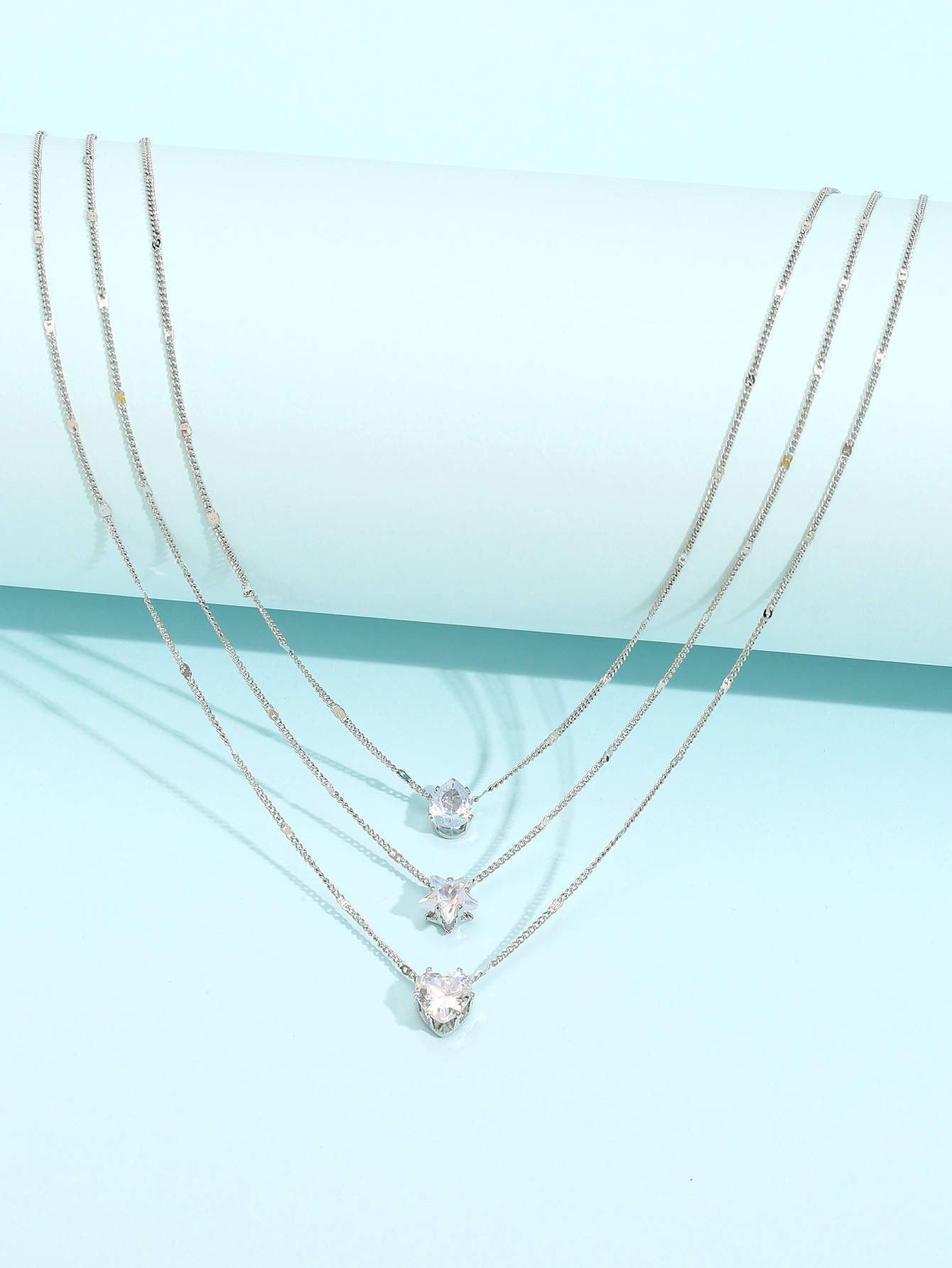 Collar con colgante de zirconio regalo para mujer | Jessemade