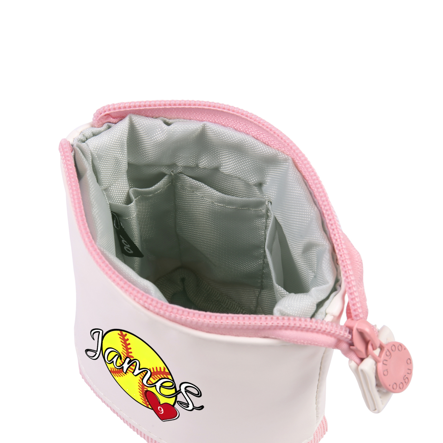 [Copy]Estuche personalizado con nombre con diseños coloridos de dinosaurios para niños