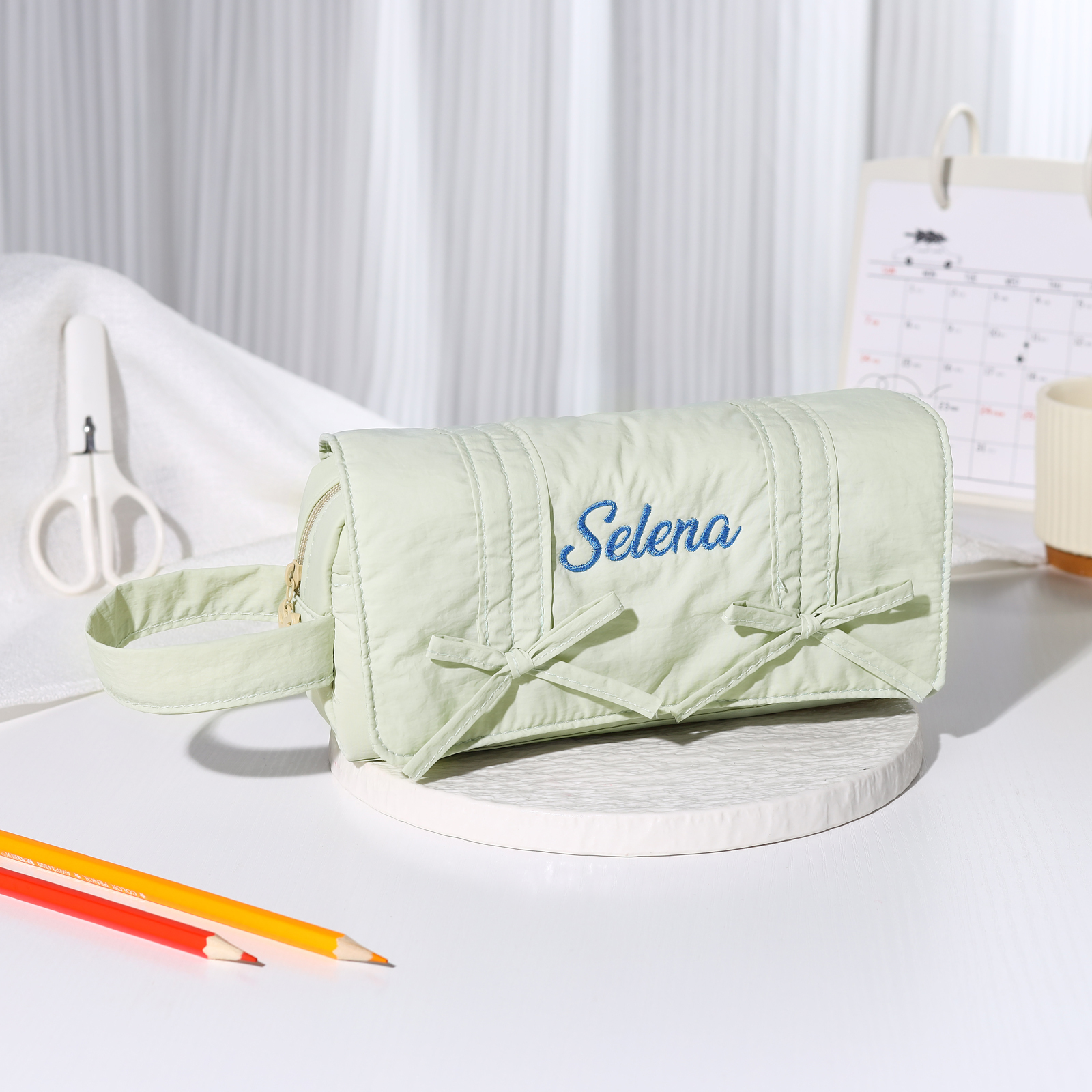 Estuche Escolar para Niña con Nombre Personalizado – Regalo para la Vuelta a la Escuela-Jessemade ES