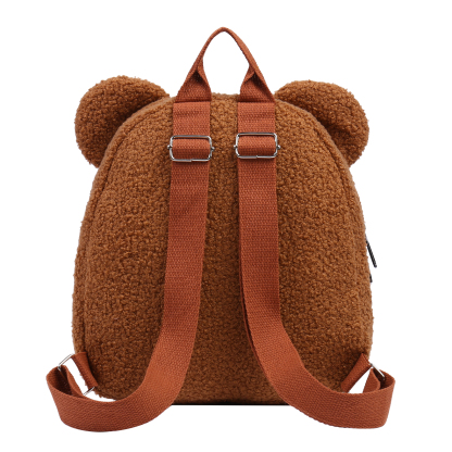 Mochilas escolares "oso" para los niños con nombre personalizado