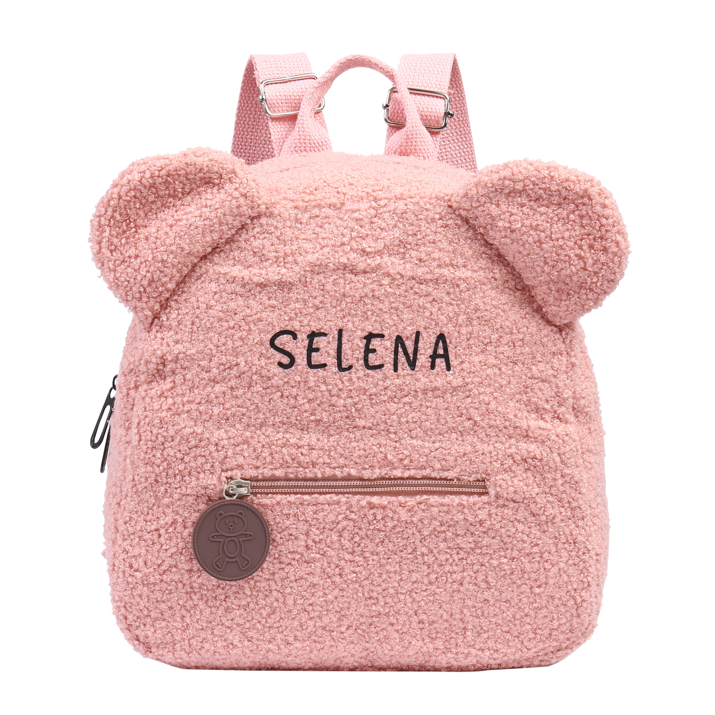 Mochilas escolares "oso" para los niños con nombre personalizado