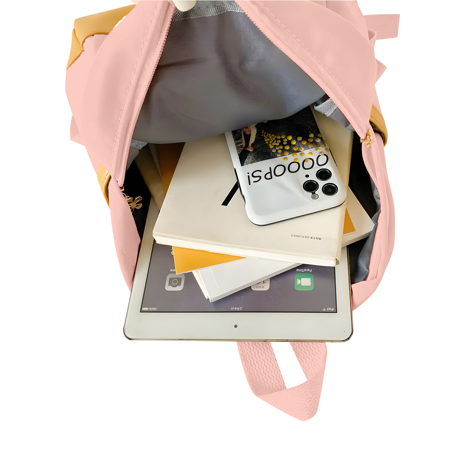 Bolsa mochila infantil con osito y nombre personalizado - Ideal para alumno en la vuelta a la escuela