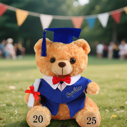 Osito de Peluche Personalizado para Graduación – Recuerdo Significativo y Tierno con Nombre y Año | Jessemade