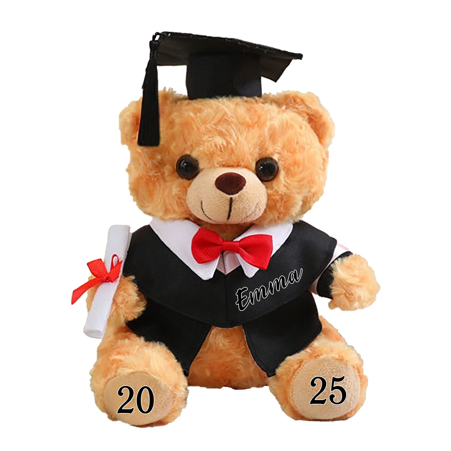Osito de Peluche Personalizado para Graduación – Recuerdo Significativo y Tierno con Nombre y Año | Jessemade