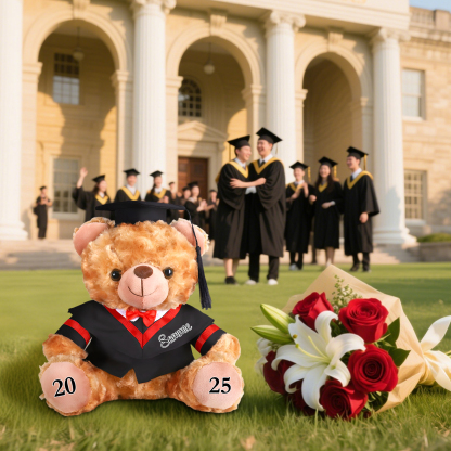 Osito de Peluche de Graduación Personalizado – Recuerdo Único con Nombre y Año | Jessemade