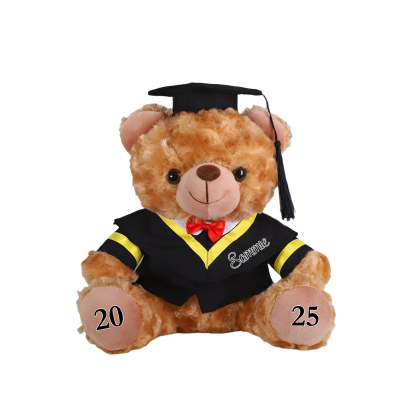 Osito de Peluche de Graduación Personalizado – Recuerdo Único con Nombre y Año | Jessemade