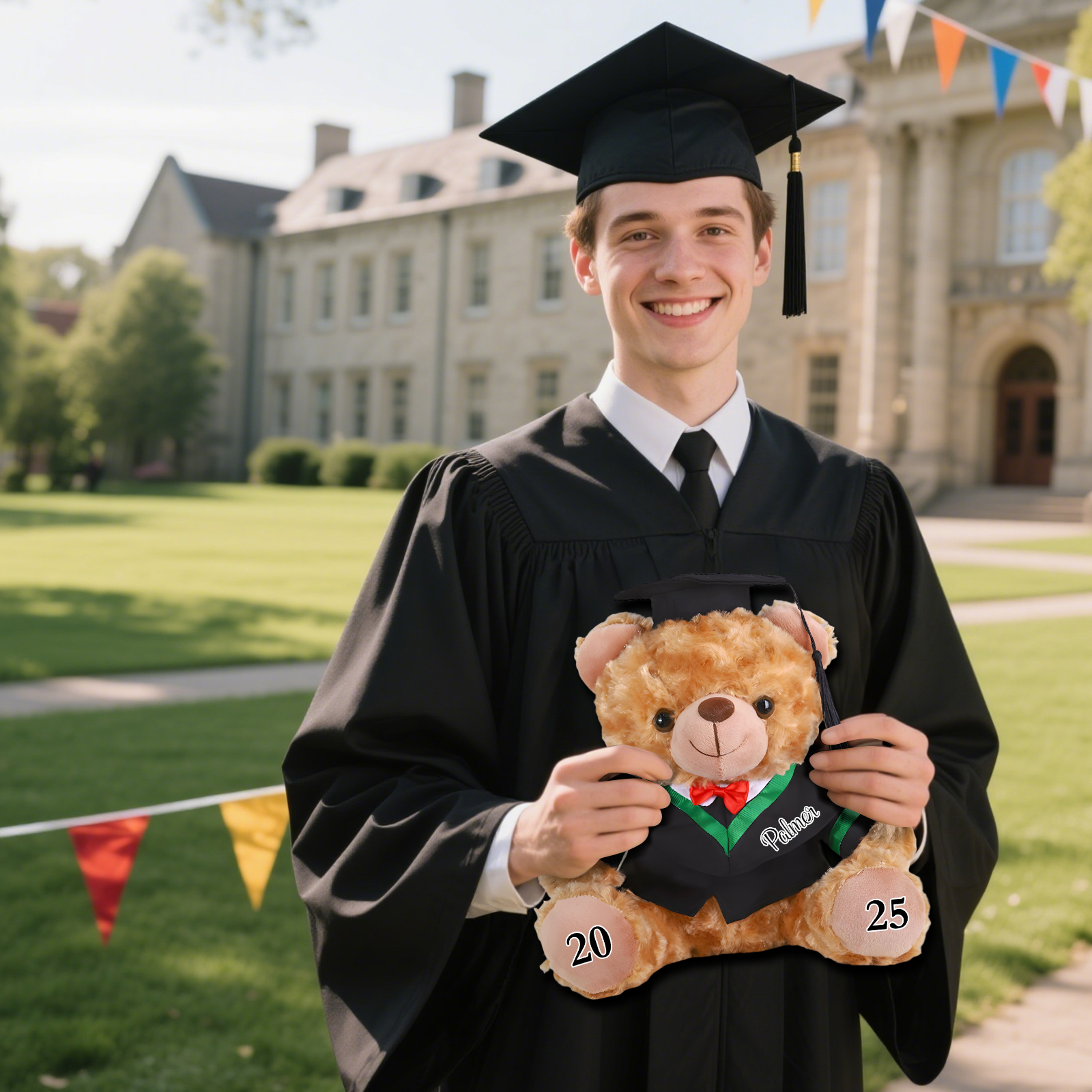 Osito de Peluche de Graduación Personalizado – Recuerdo Único con Nombre y Año | Jessemade