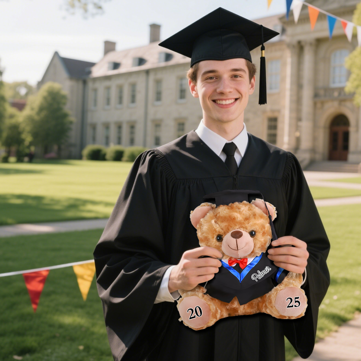 Osito de Peluche de Graduación Personalizado – Recuerdo Único con Nombre y Año | Jessemade
