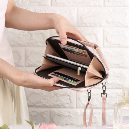 Bolso bandolera personalizado para móvil con nombre, regalo práctico para abuela y mamá | Jessemade