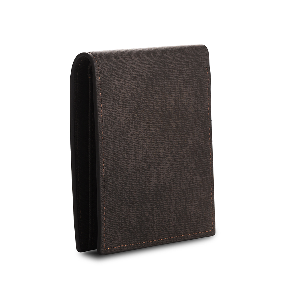 Cartera, billetera de PU cuero personalizada con 1 foto y 3 textos monedero para hombre | Jessemade
