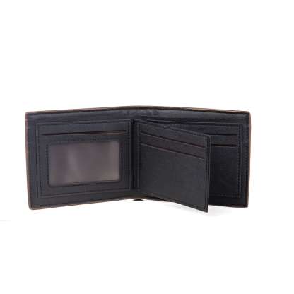 Cartera, billetera multifuncional personalizada con 1 foto y 1 texto en la trasera monedero para hombre | Jessemade