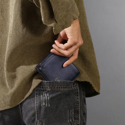 Cartera, billetera de cuero de primera capa personalizada 1 nombre e inicial monedero para hombre | Jessemade