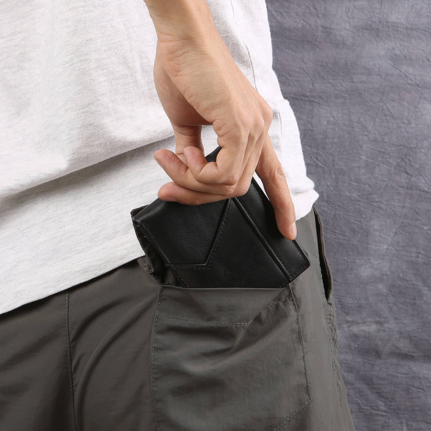 Cartera, billetera de cuero de primera capa personalizada 1 nombre y 1 letra monedero para hombre | Jessemade