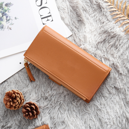 Cartera, billetera con botón con foto personalizada monedero clásico para mujer | Jessemade