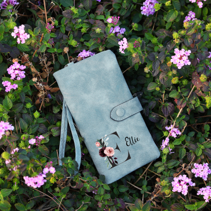Cartera para Mujer con Nombre e Inicial Personalizada – Regalo Único y Práctico | Jessemade ES