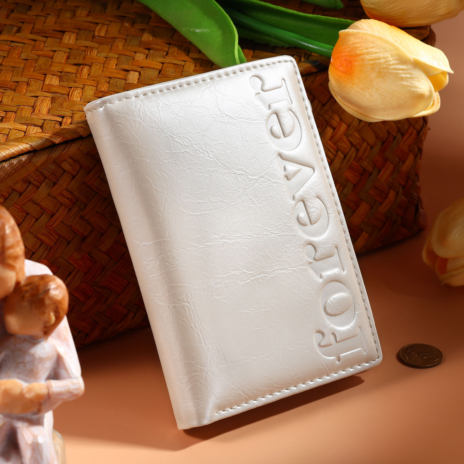 Cartera, billetera "forever" con 1 foto y texto personalizados monedero clásico para mujer | Jessemade